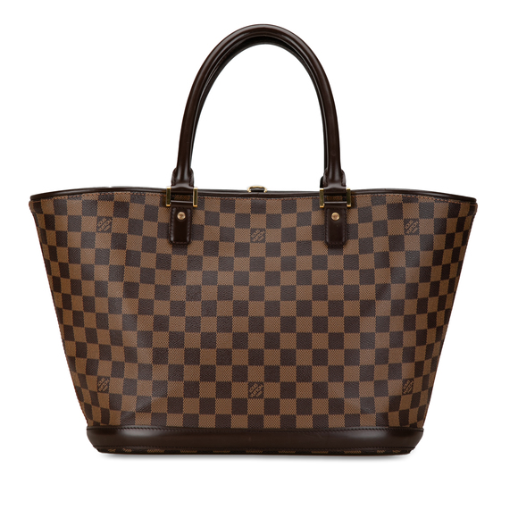 LOUIS VUITTON Damier Ebene Manosque GM Tote Bag - Picture 3 of 9